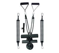 Sit Up Foot Holder, Suction Cups Abs Trainer, Adjustable Core Workout Assistant, Padded Ankle Support with Height Levels, Compact Floor Exercise Equipment, Ideal for Home Fitness
