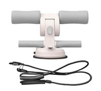 Sit Up Suction Cup, Ab Workout Equipment, 3-Level Adjustment, Double Suction Base, Ideal for Strengthening Abs and Training Legs During Home Fitness Training, 11.02x8.46 inches