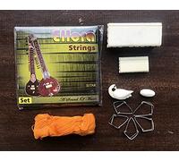 Sitar Accessories Strings Bridge Mizrab traste hilo de afinación cuentas todo en uno