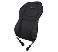 Sitback Funda de asiento de coche Air Fit Up de diseño, tejido 3D negro, con respaldo y soporte lateral, hinchable, personalizable