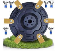 Sitbfoam 6 discos de cuchilla compatibles con Segway Navimow H-Series H500E, H800E, H1500E, H3000E-VF - Disco cortacésped robótico Premium fabricado en plástico reforzado con fibra de vidrio para 6