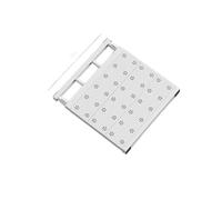 SITBXO Estantes Ajustables para Armario Organizador de Armario Extensible, sin Perforaciones, retráctil, con Capas, for Cocina y baño(White6)