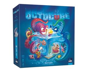SitDown!, OCTOCUBE, Dados magnéticos para Habilidad y Estrategia, emocionante Caza del Tesoro de los pulpos, para 2 - 4 Jugadores a Partir de 8 años