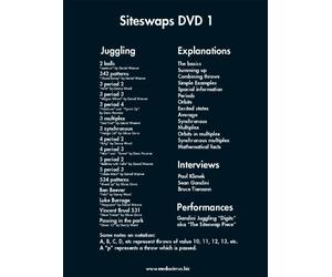Siteswaps: A Mathematical Juggling Journey [DVD] [NTSC] [Reino Unido]