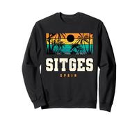 Sitges España Mediterráneo Playa Sunset Design Sudadera