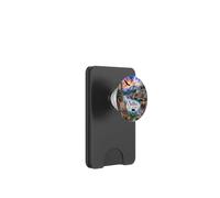 Sitka Alaska, AK, USA Viillage, Pacific Passage, Pesca PopSockets PopWallet para MagSafe