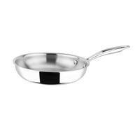 Sitram 710731 Sartén Profesional Rapsody Ø20 cm en Acero Inoxidable Triple Capa - Calor Preciso y Uniforme - Mango Inox Remachado - Apta Inducción - Diseño Gourmet de Alta Gama