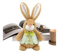 Sitting Cute Bunny Plush - Bunny Plush | 12.59 Inch Easters Doll Toy | Cute Bunnys Stuffed Animals Easter Theme Toys For Girls Kids Easter Basket Valentines Birthday Party Favors Sofa Couch Home Decor