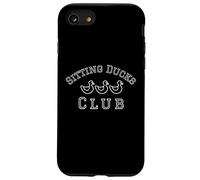 Sitting Ducks Club Duck Meme Divertido Pato Broma Humor Divertido Carcasa para iPhone SE (2020) / 7/8