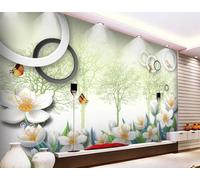 siuayosdj Fondo de pantalla 3d Cartel de música pintado a mano Cafetería Fondo de pantalla de graffiti creativo Fondo de pantalla 3d, 3D, 150x105cm