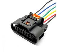 Siuku Conector Terminal 1930-0958 Compatible con Chevrolet 7 Pines 1,5 Mm Conector De Cámara De Válvula, Conector De Bobina De Encendido Conector Impermeable PP10000888