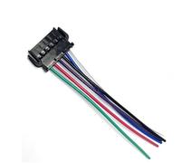 Siuku Conector Terminal 893 971 636 893971636 Compatible con VW para J&ETTA Sedán Mk4 1999-2005 Conector De 6 Pines para Luz Trasera Izquierda Conector Flexible para Cableado De Luz Trasera