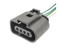 Siuku Conector Terminal Arnés De Conector De 4 Pines Y 4 Vías Reemplaza 1J0973704 1J0 973 704