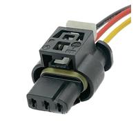Siuku Conector Terminal Compatible con Benz 805-121-521 7615490-03 Conector De 3 Pines para Sensor De Árbol De Levas De Radar De Marcha Atrás Arnés De Cables para Coche