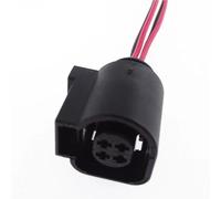 Siuku Conector Terminal Compatible con VW para Passat B5 para J&ETTA MK6 para Golf MK4 para Bora 4 Pines 4B0973712 Conector del Sensor De Temperatura del Agua Enchufe De La Carcasa