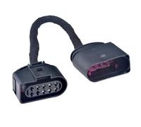 Siuku Conector Terminal Conector De Arnés De Conversión De 10 Pines A 14 Pines 1J0973837 6R0973735 Compatible con VW para Golf 7.5 Cable Adaptador De Actualización para Modificación De Faros