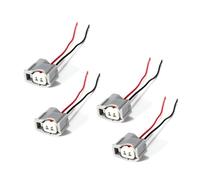 Siuku Conector Terminal Conector De Inyector De Combustible De 2 Pines Macho-Hembra con Cable 6189-0611 90980-11875 Compatible con Toyota para Corolla para Camry(4 pcs)