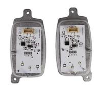 Siuku Módulo Luces Auto Compatible con Megane IV 2016-2022 1 par de Faros Delanteros de Coche luz de circulación Diurna módulo DRL 285753299R 285759447R Piezas