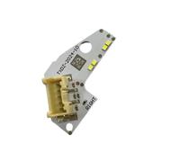 Siuku Módulo Luces Auto Compatible con Seat para Leon para Cupra 2017 2018 2019 2020 5F0941475A 5F0941476A Luces de circulación Diurna Blancas(Right DRL Board)
