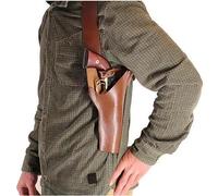 SIULAS Medieval Hidden Shoulder Retro Pistol Holster Western Cowboy Pistol Gun Holder para Mujeres y Hombres