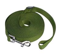 Siumouhoi Correa de entrenamiento de agilidad para perros y cachorros - Correa de entrenamiento de 15 pies, 20 pies, 30 pies, 40 pies y 50 pies, ideal para jugar, acampar o patio trasero (verde