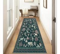 Siunwdiy Alfombras de Pasillo Extra Larga Alfombras Pasillo Largas Antideslizante Alfombra de Cocina Lavable Estampado Animal Pasillo da Dormitorio Cocina Entrada,Animal Motifs e,60×200 cm