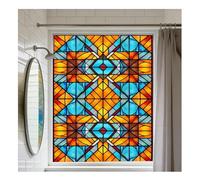 Siunwdiy Película de Privacidad para Ventana Kaleidoscopio Vidrio Templado Película Estática Adhesiva Reutilizable Vinilo Decorativo para Puerta del Hogar Baño Calcomanía Adhesiva,I55,70x200cm