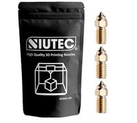 SIUTEC Boquilla de latón compatible con Elegoo Neptune 4, Neptune 4 Pro - Boquilla de impresora 3D para filamento de 1,75 mm - 0,2 0,4 0,6 0,8 1,0 mm - también como SET3: 0,6/0,8/1,0 mm (3 boquillas))