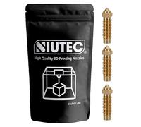 SIUTEC Boquilla de latón para impresora 3D compatible con Elegoo Neptune 4 Plus/Neptune 4 Max - para filamento de 1,75 mm - 0,2 0,4 0,6 0,8 1,0 mm - también como set! (SET2: 0,4/0,6/0,8 mm (3