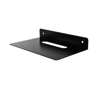 SIUUNEI Estantería de metal pequeña, estantes flotantes para pared de hasta 20 libras, estantes de pared rústicos para dormitorio, baño, sala de estar, cocina, estante de almacenamiento para libros y
