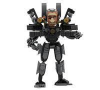 SIUVEY Upgrade Titan TV Man,Upgraded Titan Speakman,Titan Cameraman Upgraded,Titan Clockman,Upgraded Titan Drillman,Buildable Toy,Building Toy Figures Collectible Game Model Toys (732)