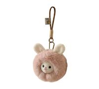 Siuwddee Amuleto de Peluche - Adorable Figurita Coleccionable de Peluche - Llavero de en Forma de Muñeco,para Mujer, Niña, Adolescente, Amiga, Viajes, Mochila, Bolso Tote
