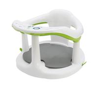 Siuwddee Asiento de baño para bebé | Silla de Baby Shower con Respaldo y Ventosas - Asientos antideslizantes y cómodos para bebés, silla de seguridad portátil para bebés de 6 a 18 meses