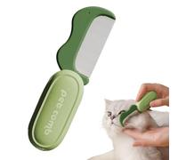 Siuwddee Cepillos Para Perros Para Aseo - Cepillo Para Perros De Pelo Largo Y Peine Para Gatos,Cepillo Deslanador Plegable Elimina Subpelo Desenreda Limpia Para Cachorros Gatos Baño Interior