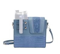 Siuwddee de Almacenamiento para Tazas de Agua, de Transporte portátil, de Bandolera, Soporte Ajustable para Botella para Senderismo, Blue, Refer to Description, Unisex