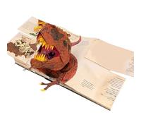 Siuwddee Libro De Dinosaurios Para Niños | Enciclopedia Ilustrada 3D Completa De Dinosaurios | Guía Educativa de Juguetes Animales para Niños en Casa Viajes Aula
