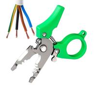 Siuwddee Pelacables | Herramienta Multifunción para Cable | Instrumento Eléctrico para Cortar Crimpar Dividir Sujetar | Gestión de Cableado Doméstico