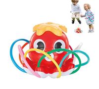 Siuwddee Rociadores para niños para Patio, rociador para niños | Juguetes de Agua para niños giratorios automáticos con de Pulpo,Refriando un Juego de bebé y niño Seguro para la bañera, Piscina, al