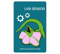 Siuwddee Sensor UVB | Detector de Medidor Portátil,Indicador De Tarjeta para UVB | para Entusiastas, Criadores, Aficionados, Clínica, Hábitat, Terrario, Cuidado para Mascotas