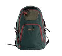 Siux - Mochila de Pádel EDGE con Espacio para 1 Pala y Zapatillas. Diseño Funcional y Espalda Acolchada. Verde