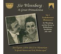 Siv Wennberg : A great Primadonna vol. 1, Liederkonzert.
