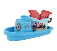 Siva Toys Siva Toys227845 3 Pieces Boat Beach Set, 33 cm, Mult (Importación USA)