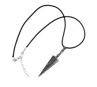 SiVaji Collar Colgante Cadena Hombre Mujer Joyas Necklace Collar Colgante Pure Nail Knight Hollow Popular Anime Collar Geometría Cuerda Joyería De Moda Collar Collar