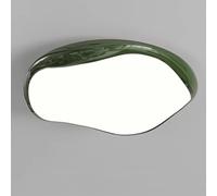 SIVAJI Lámparas De Techo Macaroon Lámparas Panel De Estilo Minimalista Único Lámpara Plana De Atenuación Continua Con Control Remoto Lámpara Empotrada Estilo Wabi-sabi Para Isla De Cocina