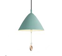 SIVAJI Luces Colgantes Creativas De Macarrón Lámpara Colgante Un Solo Cabezal Simplicidad E27 Lámpara Techo con Triángulos De Colores con Interruptor De Control Lámpara Colgante Un Solo Cabezal