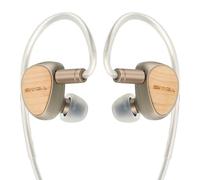 SIVGA Audio - Que - Auriculares intraaurales IEMs de madera de arce, cable desmontable de 2 pines