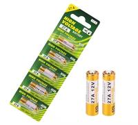 Sivitec Pilas alcalinas de 27 A, 12 V, L828, A27, MN27, paquete de 5