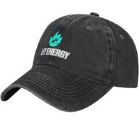 SIVMZFYQEL Classic Lit The Energy Gorra de béisbol para Hombres y Mujeres Snapback Trucker Moda Malla Sombrero Deporte al Aire Libre Running Ajustable Regalo Algodón, para Todas Las Estaciones