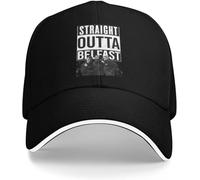 SIVMZFYQEL Gorra de béisbol clásica hasta la Rodilla - Straight Outta Belfast Beach Luxury Man Hat Baseball Men Women's Gift