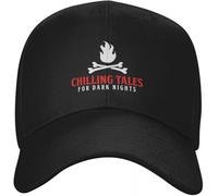 SIVMZFYQEL Gorra de béisbol con Logo de Cuentos espeluznantes de algodón Puro Unisex para Deportes al Aire Libre clásicos para Noches oscuras Sombrero de Golf Sombrero de Senderismo Snap Back